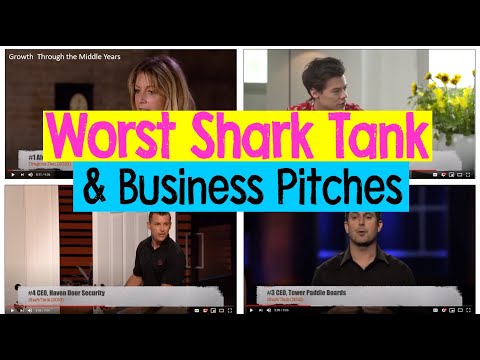 Worst Shark Tank and Business Pitches