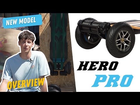 Majestic Hero PRO 2024 🛹// Presentation of NEW Electric Skateboard 🚀
