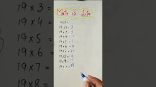 Maths is life #mathstricks