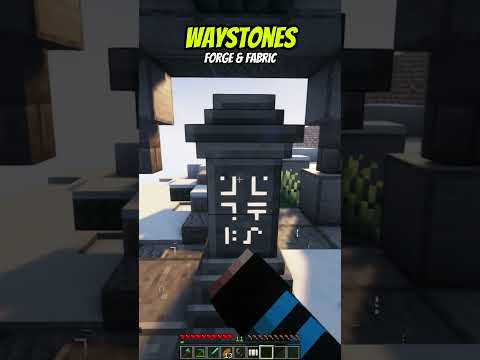 Waystones Mod - Must Try Minecraft Mods - Part 10 #minecraftmods