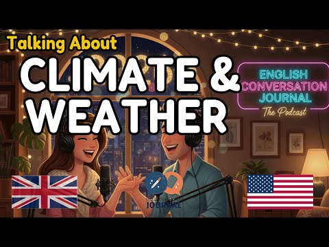 Talking About the Weather ☀️⛈️ Essential Phrases & Conversations for Beginners | English Podcast
