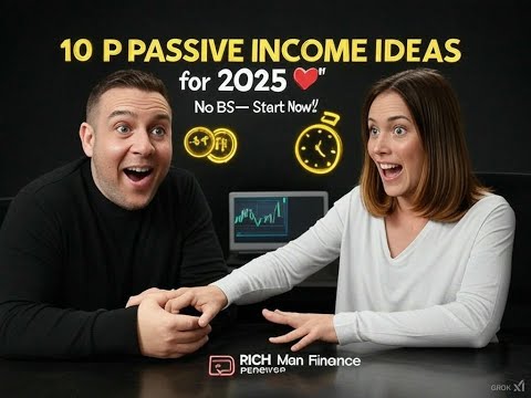 10 PASSIVE INCOME Ideas That ACTUALLY Work in 2025 No BS! 💸  RICH Man Finance