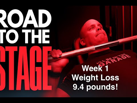 Down 9.4 Pounds!!! Week 1 Road to the Stage!!!