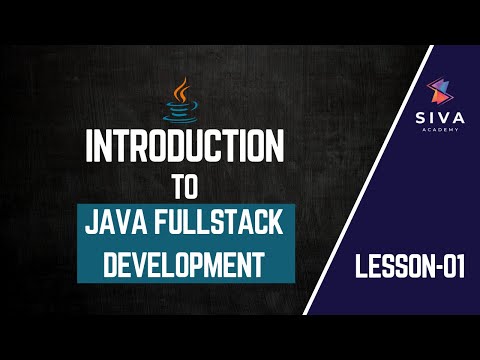 Java Full Stack with SIVA Academy