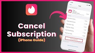 How To Cancel Tinder Subscription On iPhone (2025)