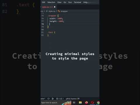 How to make text vertical? CSS properties writing-mode and text-orientation. #shorts