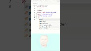 HTML Tutorial for Beginners | html learn input  datetime-local tag