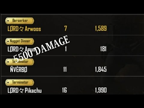 PMCO 2020 PUBG Awsome game play by LORD'S Players ERANGLE MAP #Arwoos