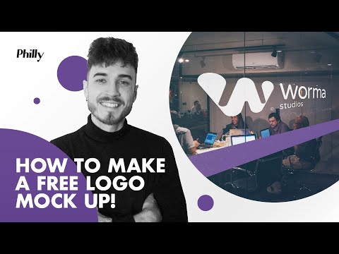 How To Make A FREE Logo Mockup In Photoshop.
