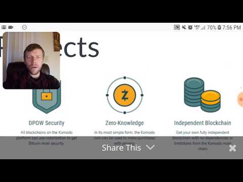Komodo Cryptocurrency, Atomic Swaps, Decentralized Exchange, Fiat P.2