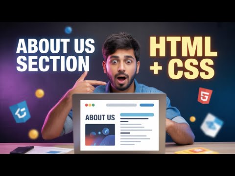 About Us Section using HTML CSS | Coffee Shop 02 | VSClass Online