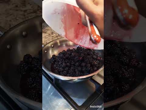 Blackberry Jam #homemade #uk #farmfresh