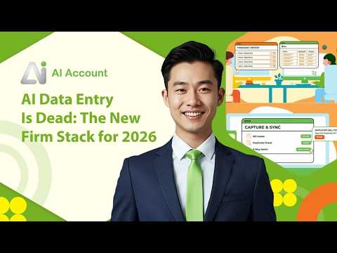 Data Entry Is Dead → Is Your Accounting Firm Stack Ready for 2026