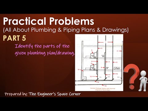 Plumbing Drawings and Plans Part 5 | The Engineer's Space Corner