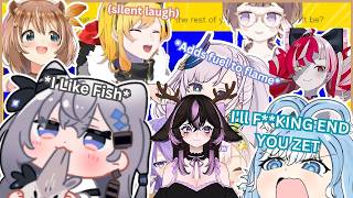 [Hololive React] The CHAOS When HoloID Tries to Sync Up Their Braincell |Vtuber Kuro Ishida|