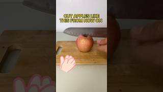 Cut Apples Like This From Now On #applehacks  #kitchensmartgadgets  #foodtips  #eatbetter