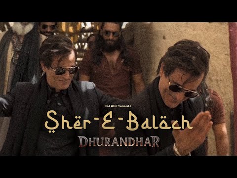 Dhurandhar - Balochi Arabic Song: Rehman Baloch Theme Music | Akshay Khanna Entry Song | DJ AB