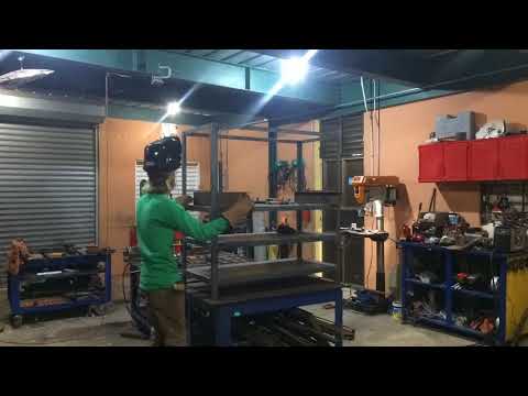 Horizontal Vertical Metal Storage Rack