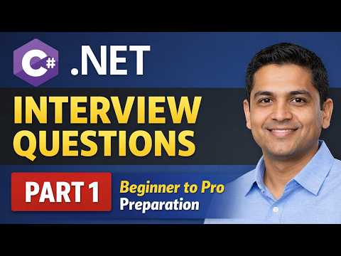 C# & .NET Interview Questions — Part 1 | Beginner to Pro Preparation | 2026