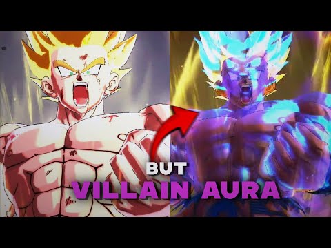 Namek Goku but Villain aura