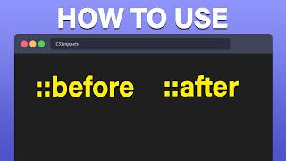 Master CSS ::before & ::after Pseudo-Elements | Creative Styling