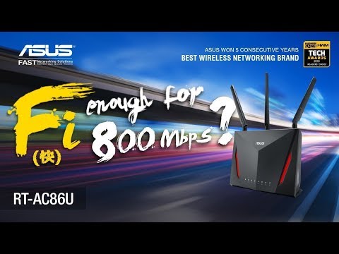 RT-AC86U - UNIFI Turbo Boost 800Mbps WiFi Speedtest (5GHz)