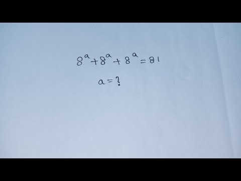 Nice Olympiad math problem||Fully solved||Finding the value of a????#maths