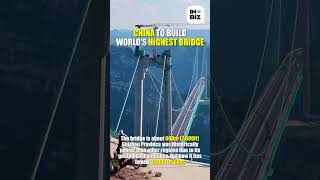 China Speed! China to Build the World's Highest Bridge in Guizhou Province! #infrastructure #China