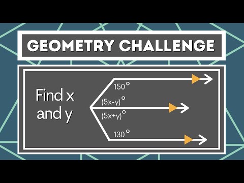 GEOMETRY Challenge Problem: Parallel Lines and Transversals