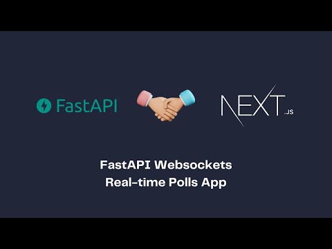 FastAPI Websockets | Create real-time polling app with FastAPI | abdadeel