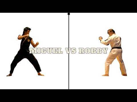 Cobra Kai: Miguel Diaz vs. Robby Keene Final Fight (With Health Bars)
