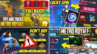 HOW TO PLAY METRO ROYAL IN BGMI | BGMI UC BUYING TRICK ? | HOW TO GET FREE MATERIAL IN BGMI | UPDATE