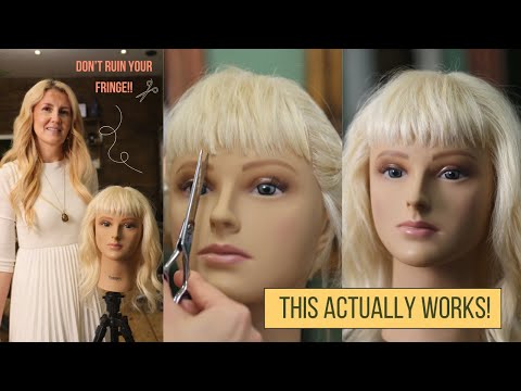 This is the ONLY choppy fringe tutorial you'll ever need