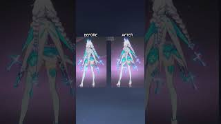 Kiana DP Winter Princess outfit optimized in v8.5 #honkaiimpact3rd #kiana