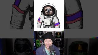 Asking AI to show me "Sloth Astronaut" #shorts #ai #aiart #dalle2 #funny #sloth