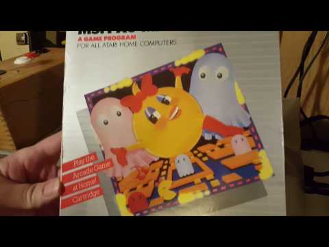 Ms. Pac-Man on The Atari 800