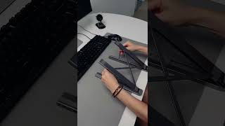 7 in 1 USB C MacBook hub, it’s also a laptop stand, very useful and convenient!#dockingstations