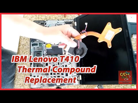 HowTOs:  Lenovo T410 Disassembly and Thermal Compound Replacement