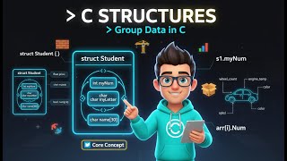 Learn C Structures from Scratch | C Struct Tutorial