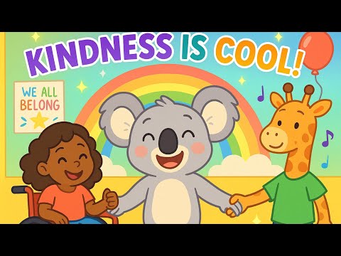 Koala’s Kindness Song 🐨 | A Fun Preschool Sing-Along About Friendship & Differences #kindnesssong