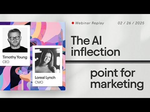 The AI Inflection Point for Marketing