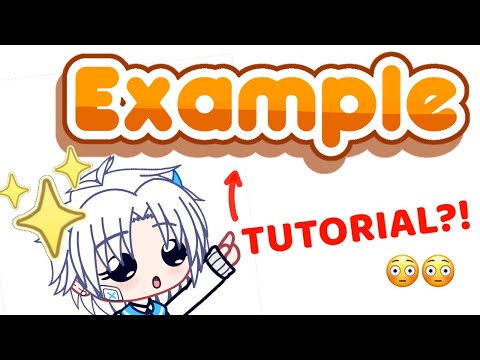 THUMBNAIL/TEXT TUTORIAL - Ibispaint X - Beginner Friendly - Gacha Club