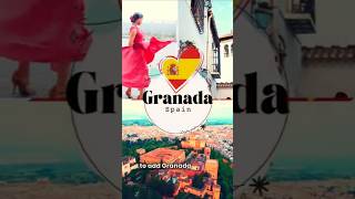 Explore magic of Granada in your next Spain trip!❤️ #spaintravel #granada #alhambra #travel