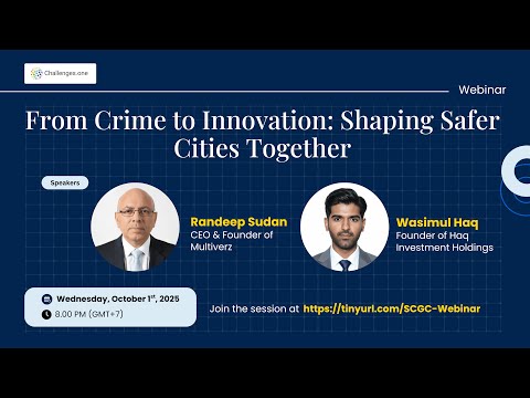 Safer Cities Global Challenge - Q&A Session Snippets