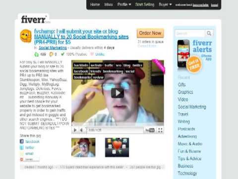 04   Fiverr Outsourcing Secrets   Social Bookmarking