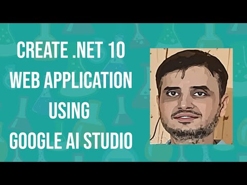 Create .NET 10 Web Application Using Google AI Studio (Gemini) | AI-Powered Development