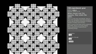 CSS experiments