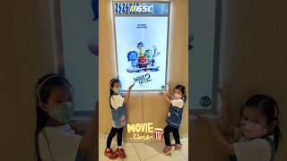 Kids friendly cinema hall with playground #movie #cinema #gsc #kidsfriendly #insideout2 #thecays