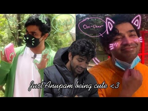 No, just Anupam Tripathi being cute because why not 💀💀💀