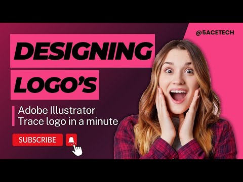 Unlocking Logo Tracing: A Journey with Adobe Illustrator's Image Trace Option - @5AceTech